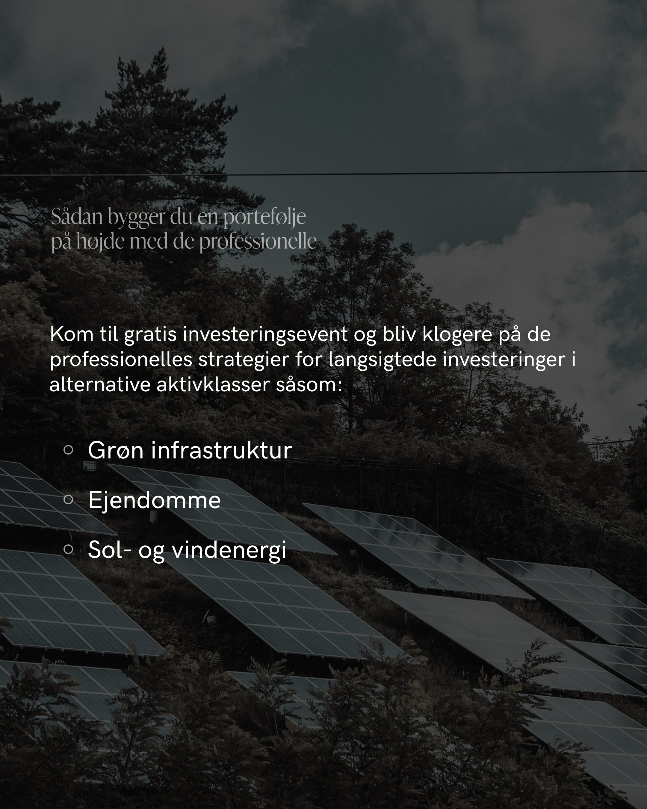 Investeringsevent: 27/02-2025